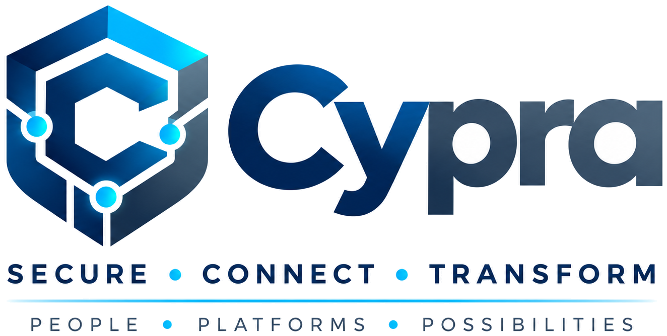 Cypra — Secure · Connect · Transform